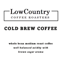 Cold Brew Coffee - Lowcountry Coffee Roasters