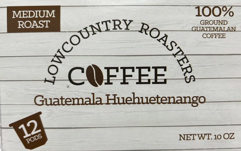 Guatemala Huehuetenango Single Serve Pods - Lowcountry Coffee Roasters