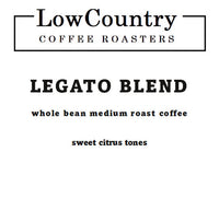 Organic Legato Blend - Lowcountry Coffee Roasters